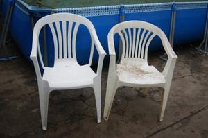 sillas de plastico