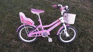 Bicicleta para niña rodado 14