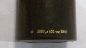 Capacitor electrolitico mf x 400Vdc