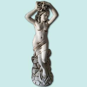 Escultura de Cemento Venus del Viento