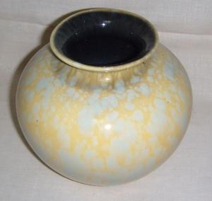 Florero de cerámica muy fina - Altura: 12 cm - Antiguo