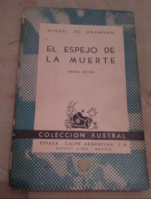 LIBRO EL ESPEJO DE LA MUERTE - EDICION 