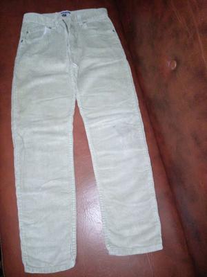 PANTALON DE CORDEROY PARA NIÑO TALLE 10 USADO