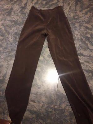 Pantalón gamusa marrón