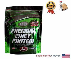 Premium Whey Protein 3 Kg Star Nutrition Promo X 4 Unidades