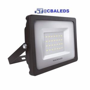 Reflector Led Macroled 30w Exteriores Altisimo Brillo lm