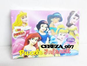 Rompecabeza Princesa 50 Piezas Puzzle Infantil