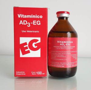 Suplemento Vitamínico Ad3 Eg Bovinos, Ovinos,porcinos