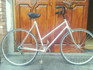 bicicleta de paseo vintage rodado 28 con cambios restaurada