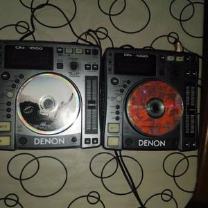 controlador denon  lee cd y mp3 impecables