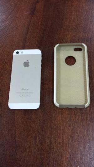 iPhone 5S 16 GB muy bueno + funda + cable y cargador