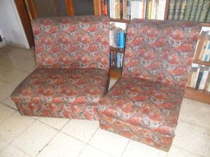 2 sillones tipo butacón en buen estado