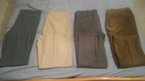 4 pantalones de Vestir Hombre