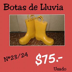 BOTAS DE LLUVIA