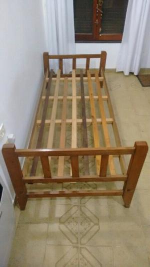 Cama madera 1plaza