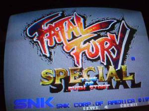 Cartucho De Neo Geo Fatal Fury Special