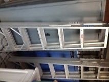 Escaleras de aluminio reforzadas y de madera