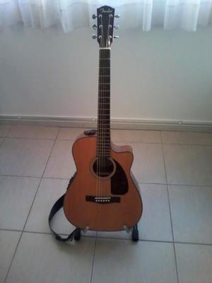 Guitarra Fender Electroacustica Cf140sce Mic Fishman