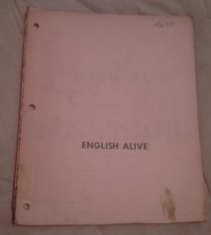 LIBRO ENGLISH ALIVE - EDICION - KAPELUZ