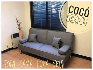 SOFA CAMA GRIS