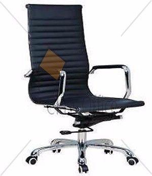 Sillon aluminium alto cromado hogar-oficina-comercio