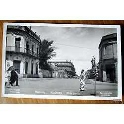  antigua foto postal posadas sus calles costumbres