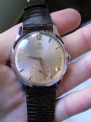 reloj antiguo pulsera omega impecable!1