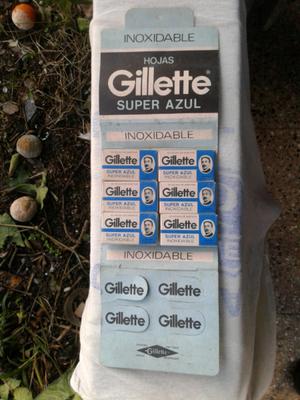 Antiguo blister de Gillette nuevo