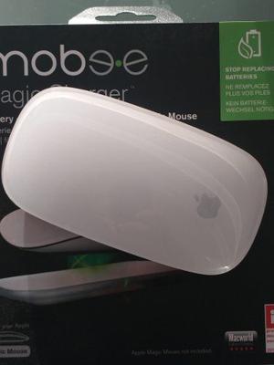 Apple Magic Mouse + Mobee Bateria Recargables Por Inducción