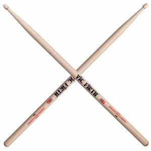 Baquetas Palillos Vic Firth 5a Hickory Punta Madera