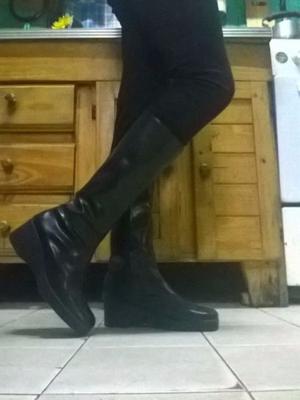 Botas taco chino