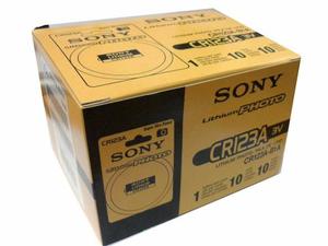 Caja X 10 Unidades Pilas Sony Cr-v Litio