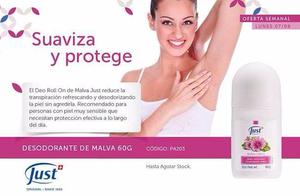 Deo de Malva SWISS JUST en oferta