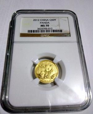 Moneda Oro Puro 24K - Certificada NGC