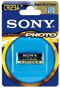 Bateria Sony Cr123a 3v Lithium Fotografia P/ Camaras Digital