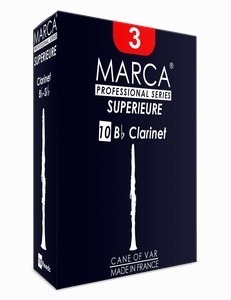 Caja De 10 Cañas Marca Modelo Superieure Para Clarinete Sib