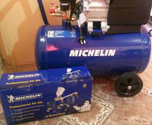 Compresor MICHELIN 60LT más kit nuevo