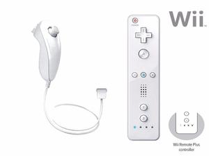 Kit Wiimote + Nunchuk + Motion Plus Incorporado