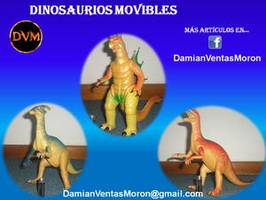 Muñecos - Dinosaurios movibles