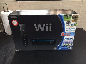 Nintendo Wii Black Flasheada + Disco 1tb Con Juegos Cargados
