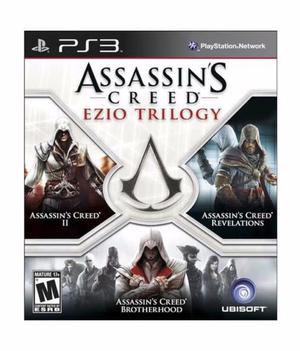 Playstation 3 12gb + Assassin's creed Ezio trilogy.