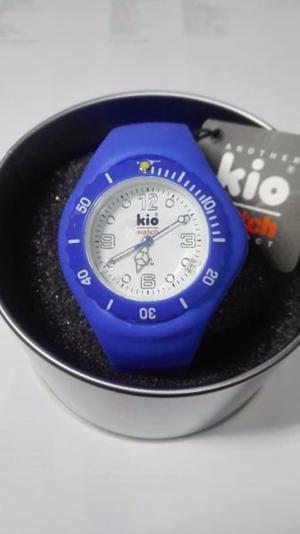 Reloj Kio sumergible unisex color azul
