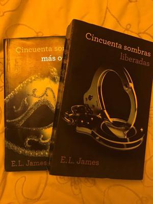 Trilogía de Libros cincuenta sombras