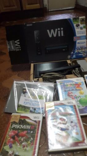 Vendo Nintendo Wii Black Impecable En Caja! + Juegos