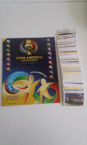 Vendo lote de 413 figuritas de copa América USA 