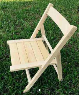 Vendo sillas de guayaibi