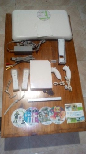 Wii Flash + Balance Board + + Netflix 4 Contr+juegos