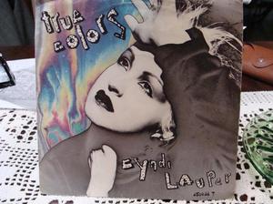 cyndi lauper - "true colors/heading for the moon" - vinilo