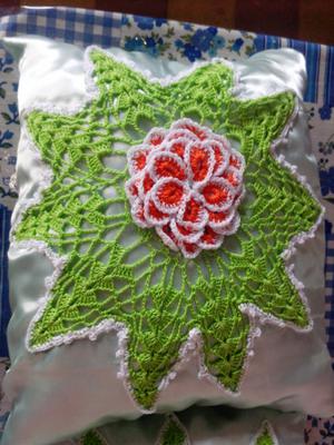 Almohadones tejidos en crochet
