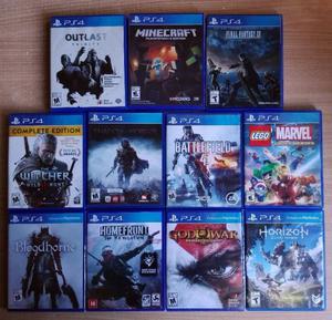 JUEGOS PS4.